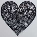 Paper Cutting Vorlagen Hübsch Intricate Heart Paper Cutting Hand Cut by thecreativequaker