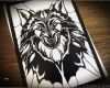 Paper Cutting Vorlagen Süß Wolf Canis Lupus Paper Cutting Template Protector Animal