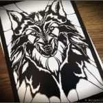 Paper Cutting Vorlagen Süß Wolf Canis Lupus Paper Cutting Template Protector Animal