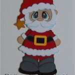 Paper Piecing Vorlagen Weihnachten Einzigartig Bobble Bud S Santa Christmas Paper Piecing by