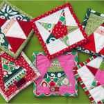 Paper Piecing Vorlagen Weihnachten Erstaunlich Christmas Coasters for Mom Xmas