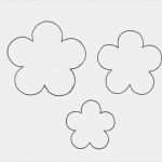 Paper Shape Hirsch Vorlage Wunderbar Flower Template for Children S Activities