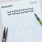 Paper Shape Hirsch Vorlage Wunderbar Trend Wimpern Häschen Als Osterdeko Papershape