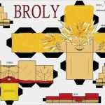 Papercraft Vorlagen Download Angenehm Lssj Broly Papercraft by Joris80 On Deviantart