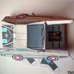 Papercraft Vorlagen Download Angenehm Papercraft Delorean