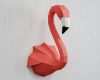 Papercraft Vorlagen Download Angenehm Papercraft Flamingo 3d Paper Craft Sculpture Animal Head