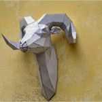 Papercraft Vorlagen Download Bewundernswert Stellen Sie Ihre Eigenen Rams Kopf Skulptur Papercraft