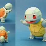 Papercraft Vorlagen Download Erstaunlich Pokemon 007 Le Depapercraftblog