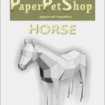 Papercraft Vorlagen Download Neu Papercraft Horse Template Paperpetshop Papercraft Templates