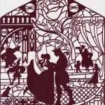 Papercut Vorlagen Angenehm Papercut Art Print Beauty and the Beast by Lagodossonhos