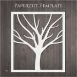 Papercut Vorlagen Bewundernswert Baum Papercut Vorlage Diy Papier Ausschneiden