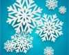 Papier Schneeflocken Vorlagen Süß Papier Schneeflocken Auf Blauem Hintergrund