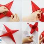 Papiersterne Schneiden Vorlagen Hübsch Weihnachtsstern Falten 5 Ideen Zum Basteln Talu