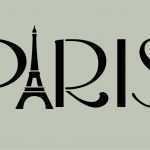 Paris Gutschein Vorlage Inspiration Paris Stencil French Eiffel tower 10x4 2