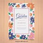 Party Einladung Vorlage Luxus Blumengarten Party Einladung Vorlage