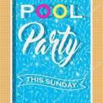 Party Einladung Vorlage Schönste Pool Party Einladung Vorlage