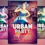 Party Flyer Vorlagen Psd Kostenlos Best Of Urban Party Psd Flyer Template Flyer Templates