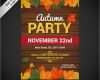 Party Plakate Vorlagen Kostenlos Großartig Herbst Party Plakat