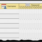 Password Manager Excel Vorlage Schönste Password Log Template Templates Data