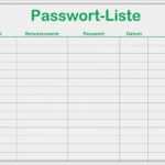 Password Manager Excel Vorlage Wunderbar Vorlage Passwort Liste Kennwort Liste Download