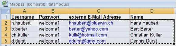 Passwörter Liste Vorlage Cool Educanet²