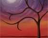 Pastellmalerei Vorlagen Fabelhaft Tree and Moon Painting Sky Galaxy Pinterest