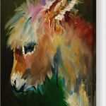Pastellmalerei Vorlagen Genial Burro Donkey Acrylic Print by Diane Whitehead