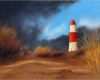 Pastellmalerei Vorlagen Luxus Lighthouse Unwetter Pastellmalerei Leuchtturm Meer