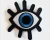Patch Vorlage Großartig Eye Patch Big Blue Eye Iron On Patches Eyelash Evil