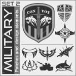 Patch Vorlage Schönste Conjunto De Patches Militar Logotipos Emblemas E