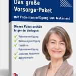 Patientenverfügung Vorsorgevollmacht Vorlage Hübsch Das Große Vorsorge Paket • De Vorlage Download