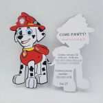 Paw Patrol Laterne Basteln Vorlagen Beste Marshall Paw Patrol Invitations Paw Patrol Birthday
