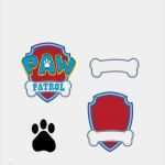 Paw Patrol Logo Vorlage Angenehm Paw Patrol Svg Vector Logo Digital Dxf Svg Eps