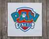 Paw Patrol Logo Vorlage Erstaunlich Paw Patrol Logo Embroidery Design