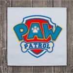 Paw Patrol Logo Vorlage Erstaunlich Paw Patrol Logo Embroidery Design