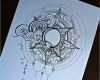 Pen and Paper Vorlagen Erstaunlich Artwork Print Sun & Moon Tattoos