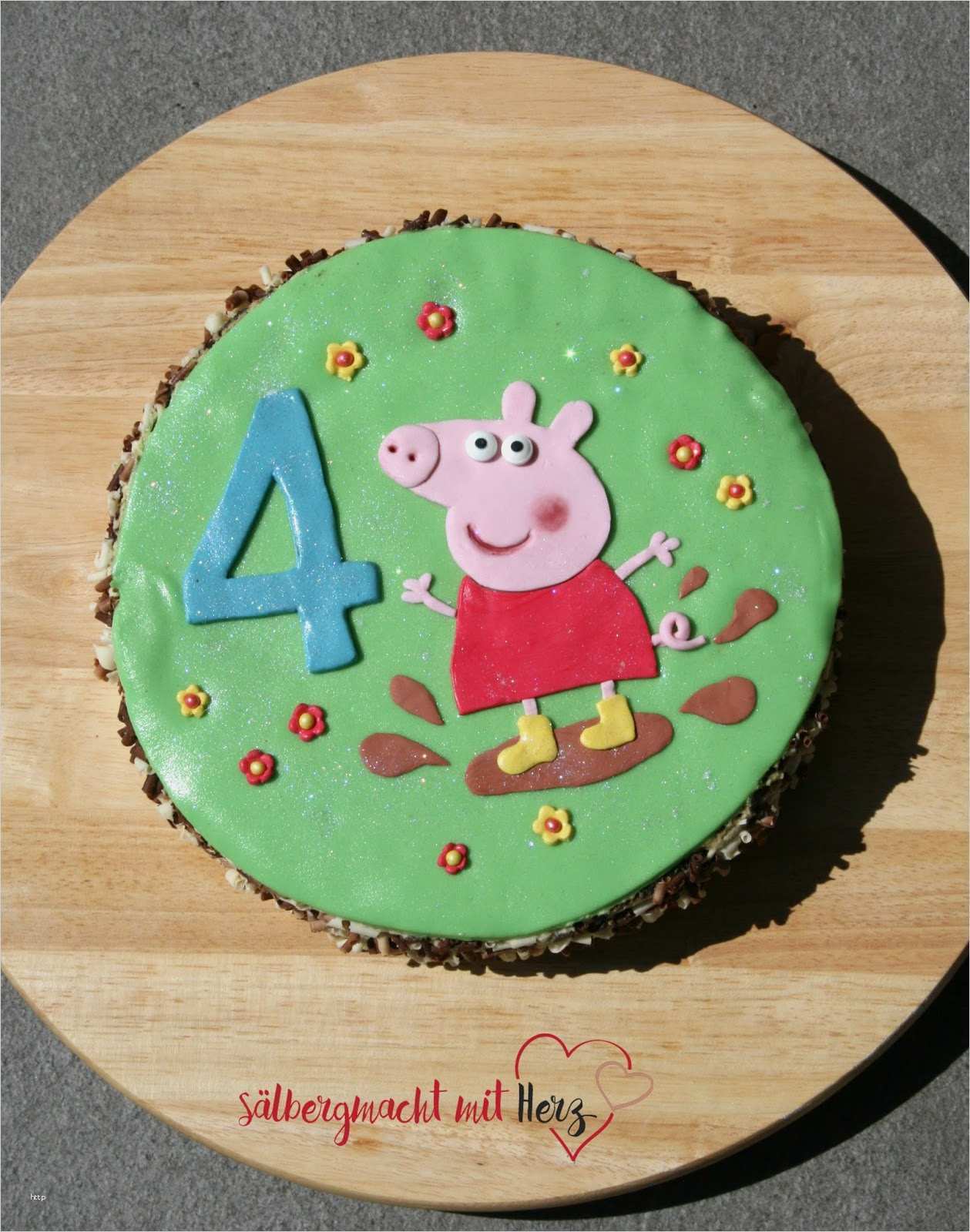 Peppa Wutz torte Vorlage Erstaunlich Sälbergmacht Mit Herz Geburtstagsshirt