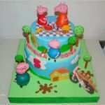 Peppa Wutz torte Vorlage Großartig Peppa Pig Cake Cake by Le torte Di Mary Cakesdecor