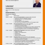 Perfekter Lebenslauf Vorlage 2018 Wunderbar 7 Perfekter Lebenslauf 2016