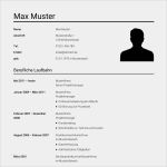 Perfekter Lebenslauf Vorlage Erstaunlich Lebenslauf Muster & Vorlagen Für Bewerbung 2018