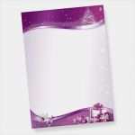 Pergamentrolle Vorlage Hübsch Briefpapier Weihnachten Lila Sternenzauber 250 Blatt