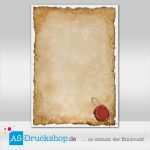 Pergamentrolle Vorlage Wunderbar Motivpapier Urkundenpapier Mit Siegel 25 Blatt Din