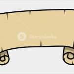Pergamentrolle Vorlage Wunderbar Old Scroll Parchment Cartoon Vector Illustration Royalty