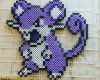 Perlen Bügeln Vorlagen Neu Rattata Pokemon Perler Beads by Pluriffic Nursejoy