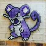 Perlen Bügeln Vorlagen Neu Rattata Pokemon Perler Beads by Pluriffic Nursejoy