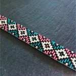 Perlen Fädeln Vorlagen Cool Geometric Cuff Bracelet by Tdfthedreamfactory On Etsy