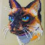 Perlen Motive Vorlagen Best Of Ministeck Auflösung tolle Motive Sammlung Alt Katze 27x34