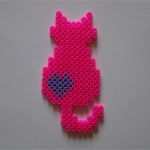 Perlen Motive Vorlagen Cool Bügelperlen Vorlage Katze