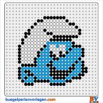 Perlen Motive Vorlagen Fabelhaft Bügelperlen Vorlagen Von Der Schlümpfe Zum Herunterladen