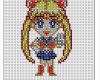 Perlen Motive Vorlagen Fabelhaft Sailor Moon Bügelperlen Vorlage Bügelperlen
